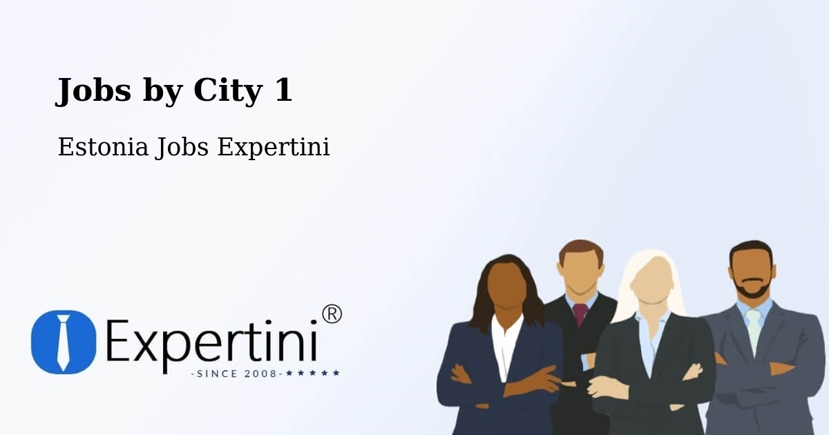City Jobs in Estonia - Expertini