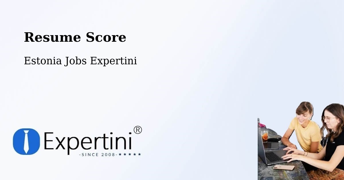 Resume Score & Job Description Match Tool – Jõgeva - Estonia Jobs Expertini